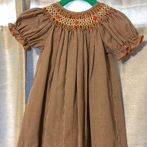 Be Mine 9M Smock Dress Cute Pumpkins Worn Once